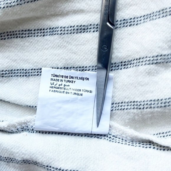 Fahhar Striped Midi Dress - Picture 9 of 11